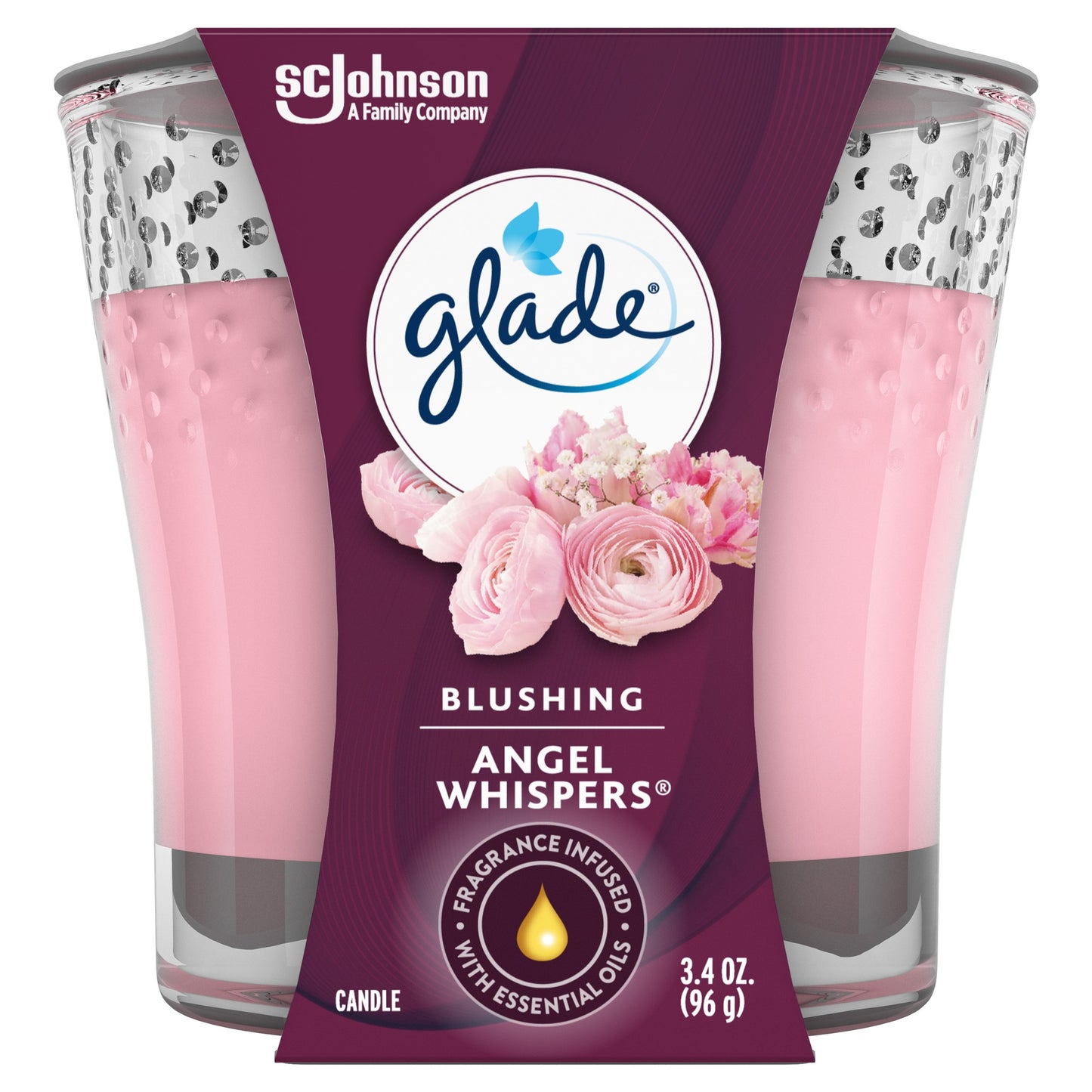 Glade candle, angel sent