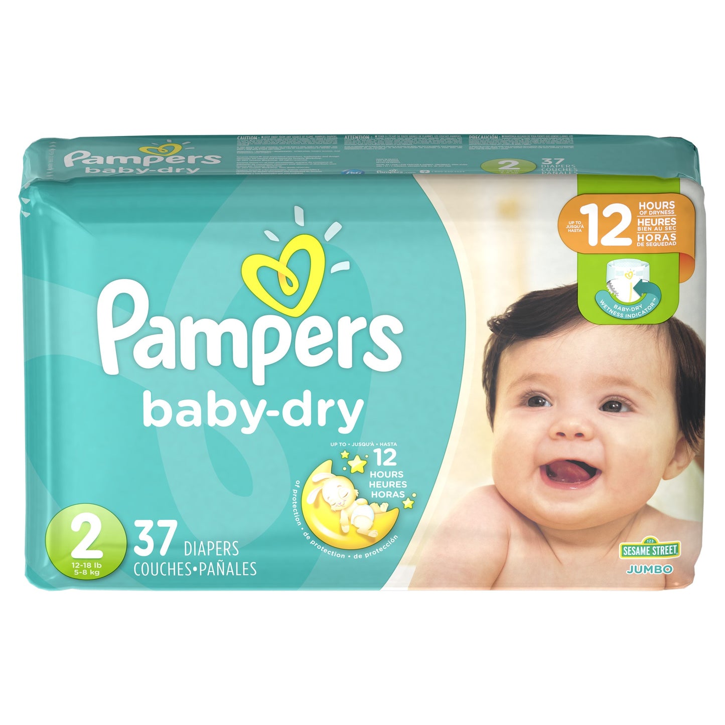 Pampers’s baby dry size 2