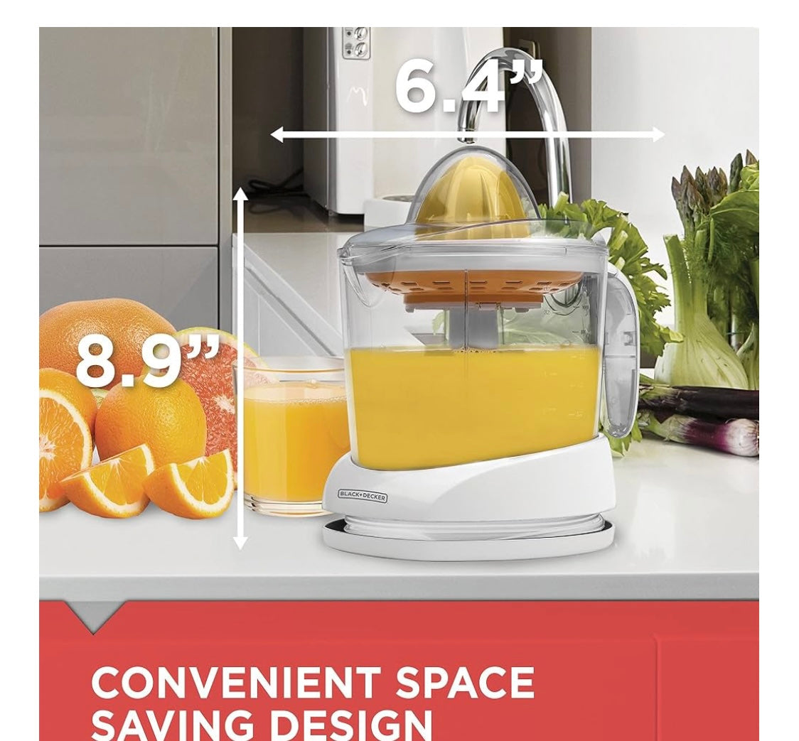 Black+Decker citrus juicer 32oz.