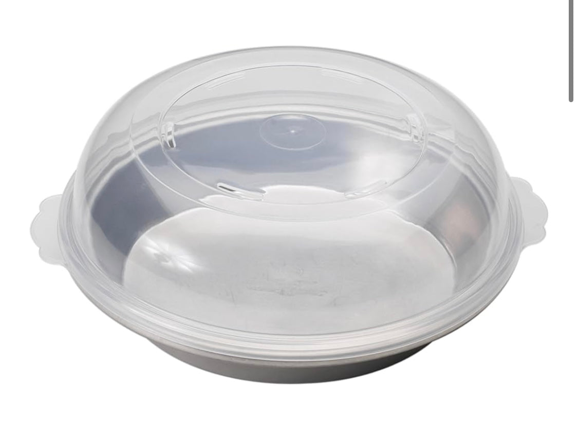 Nordic ware 10 inch pie pan with storage lid 
