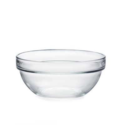 Glass Bowl Stackable 6.5"
