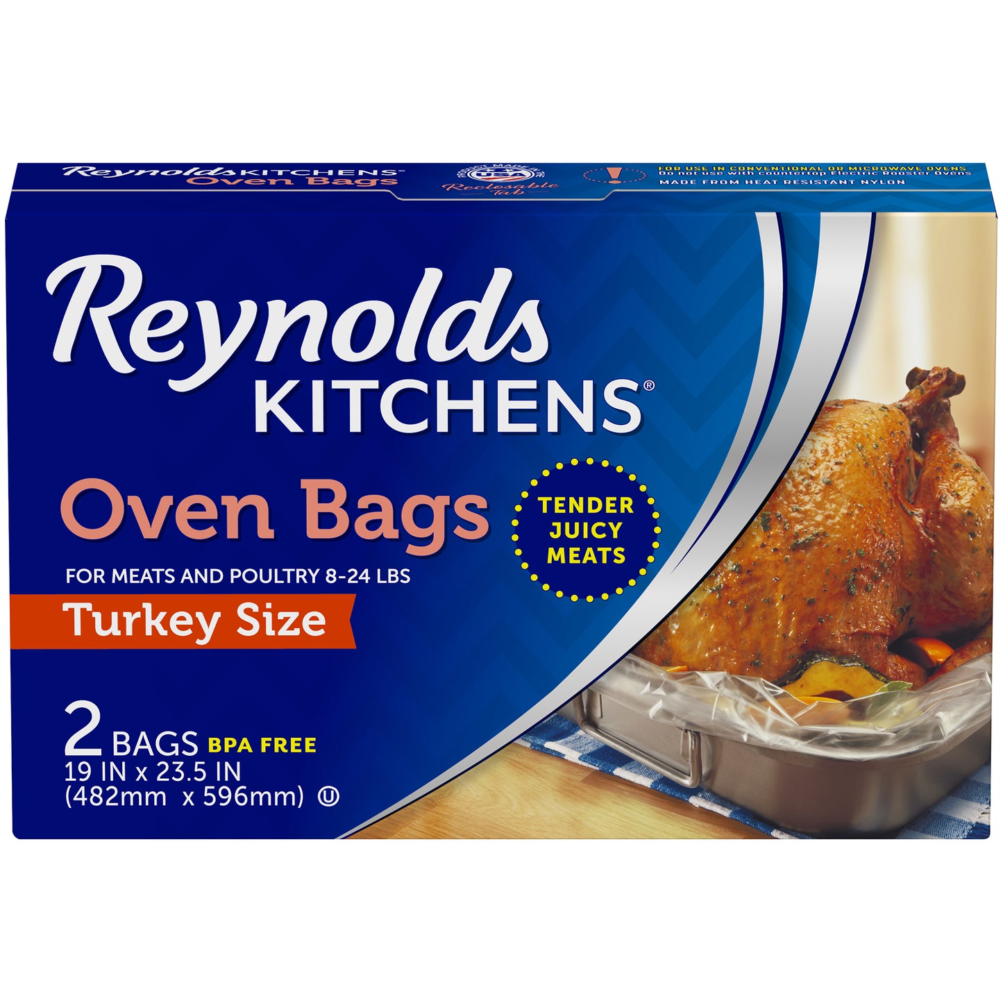 Oven Bags Turkey Size 19"x23