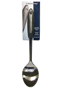 Cutlery edge solid spoon