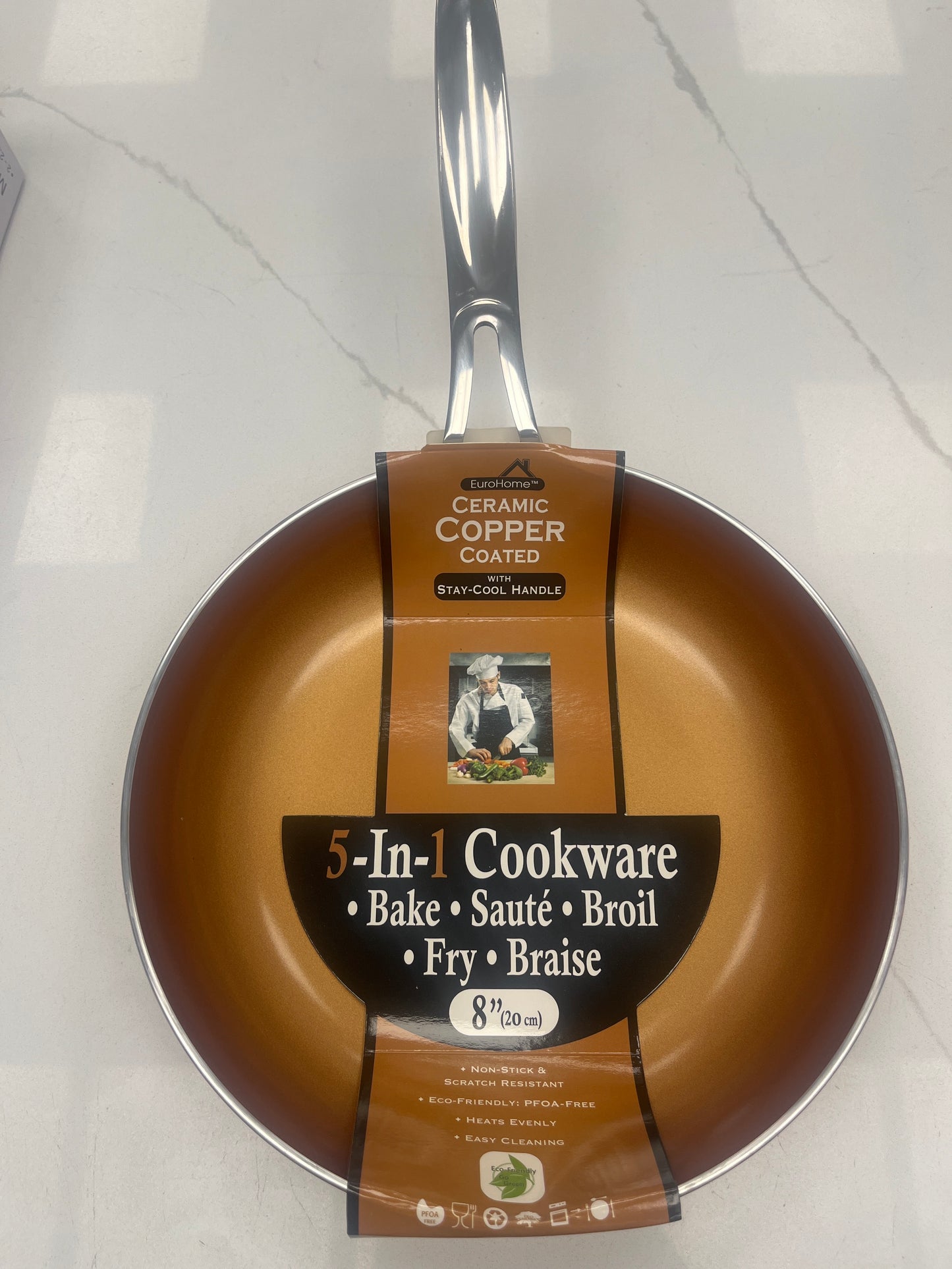 8" Copper Fry Pan
