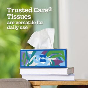 Kleenex Trusted Care Facial Tissue Box 160 count