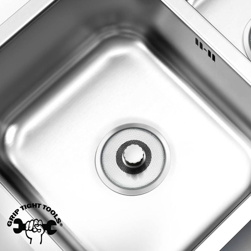 Stainless steel mesh sink strainer basket