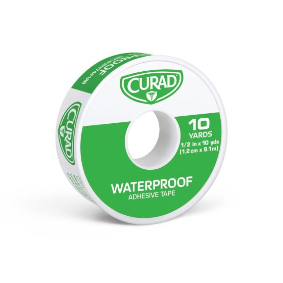 Curad Waterproof Adhesive Tape 0.5in x 10yds