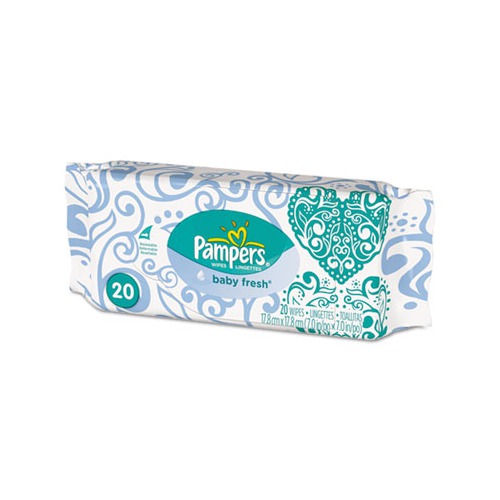 Pampers Wipes 20ct. fresh
