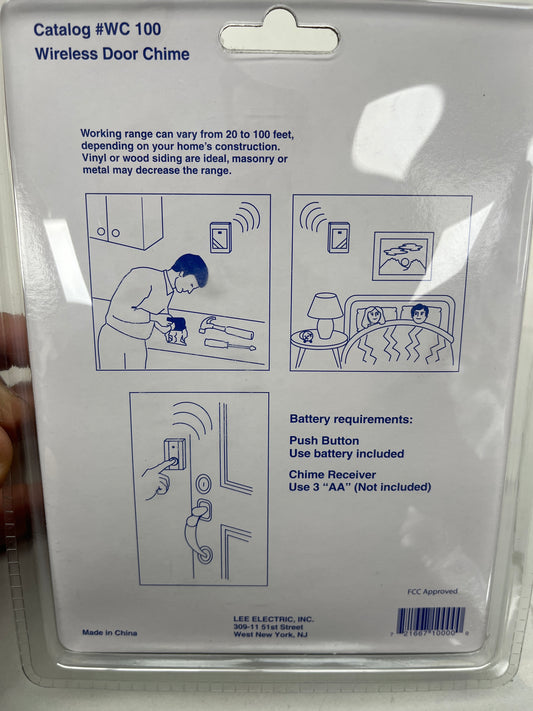 Wireless doorbell chime