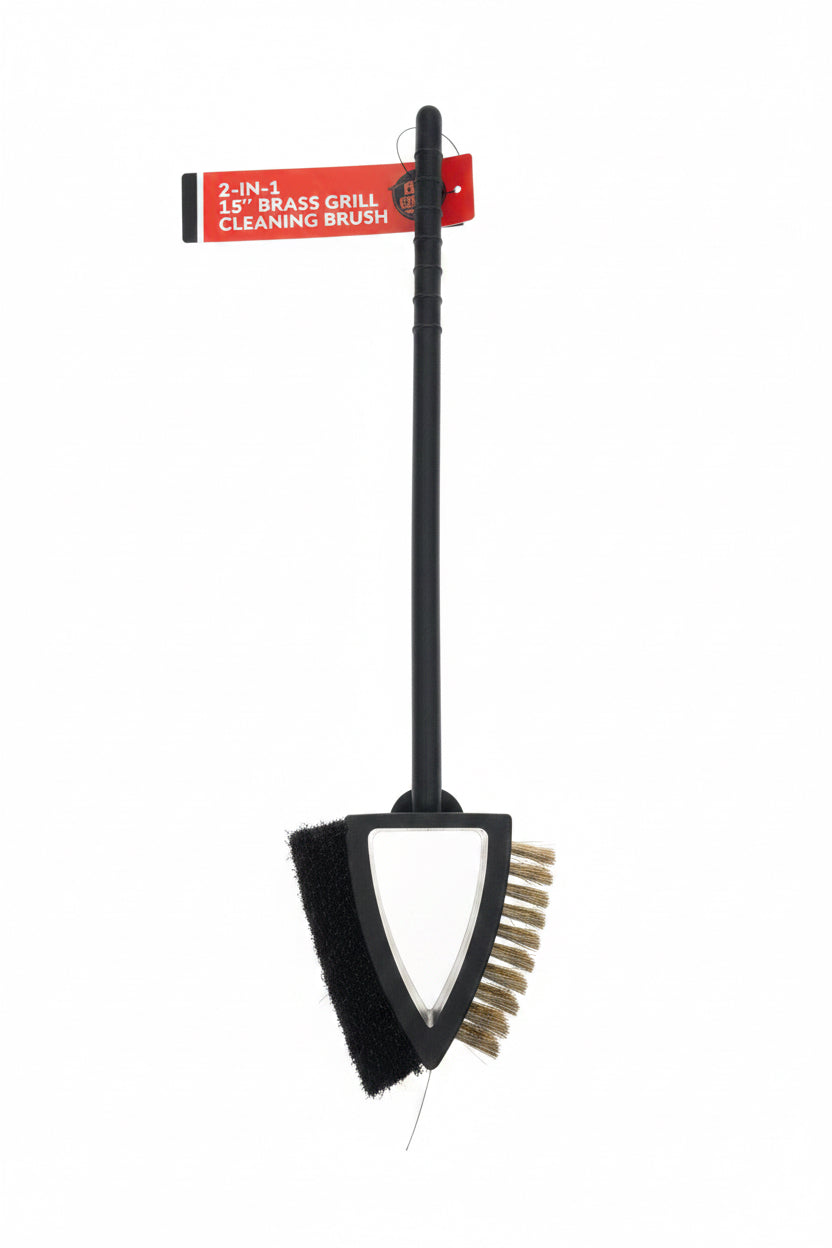 BBQ GRILL-BRUSH-15"