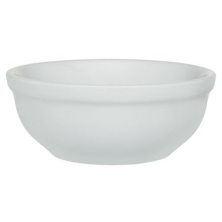 Ceramic white cereal bowl