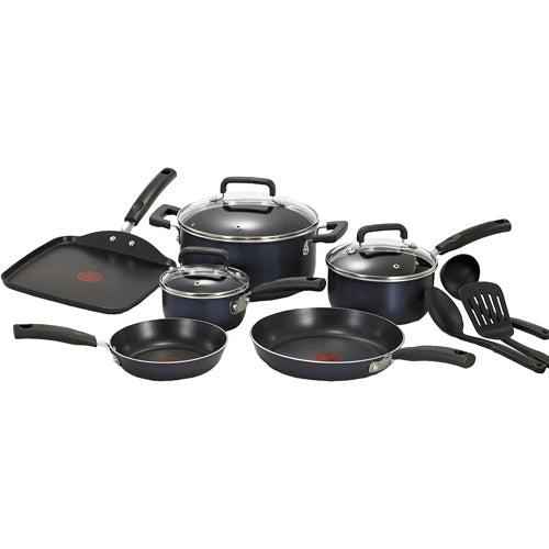 T Fal 12pc Set Blue