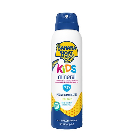 Banana boat kids sun block
