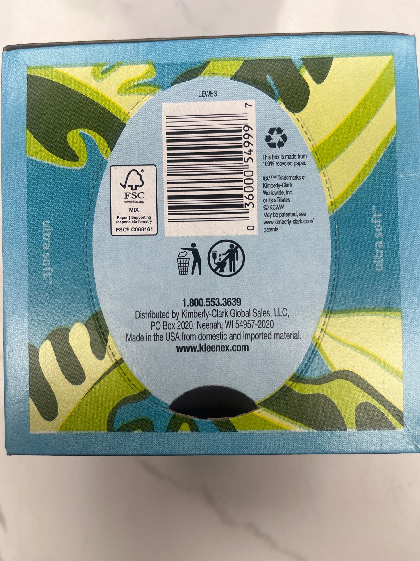 Kleenex boutique tissues