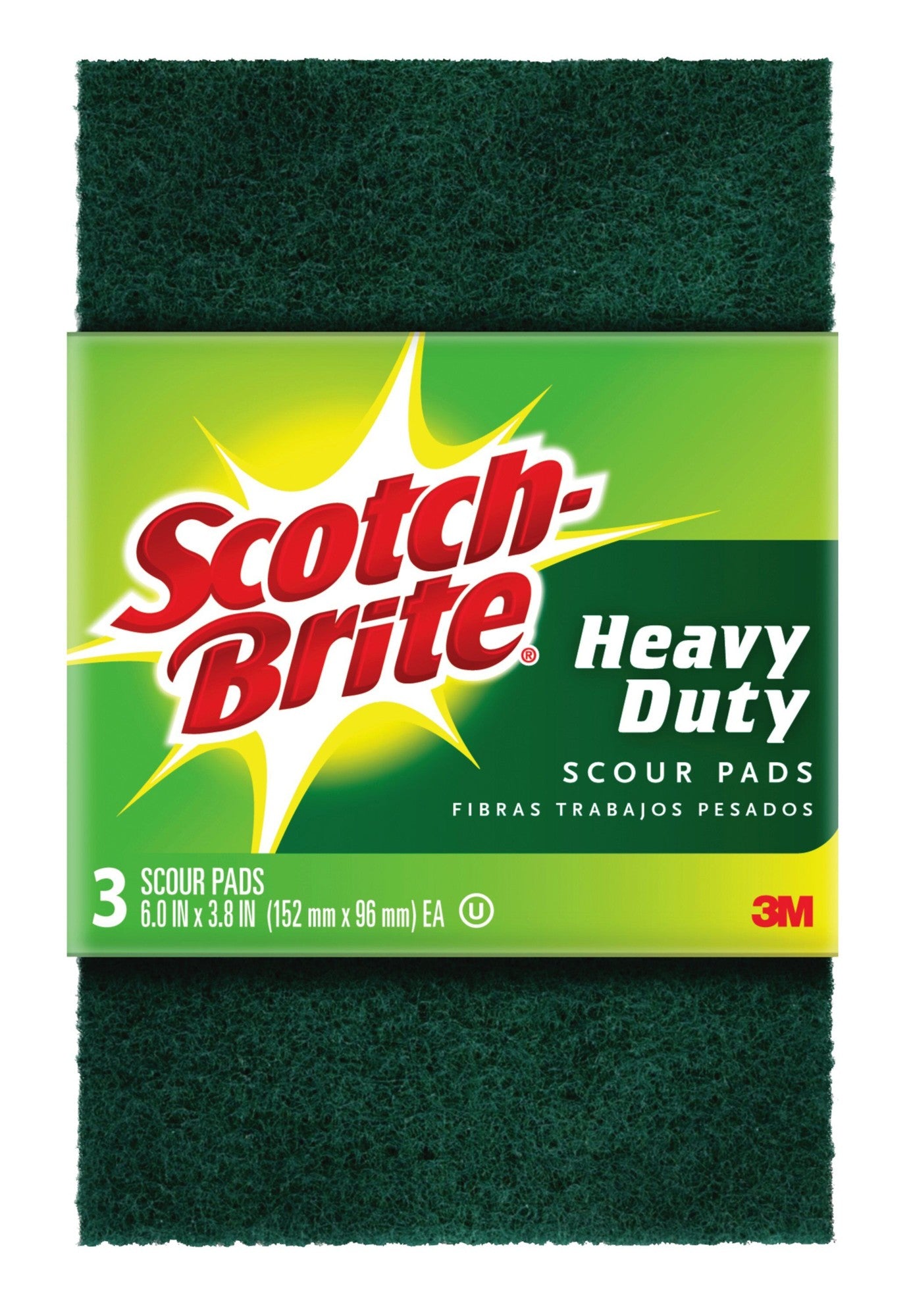 Scotch-Brite scour pads 3pk