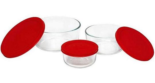 Pyrexx six piece RED cover