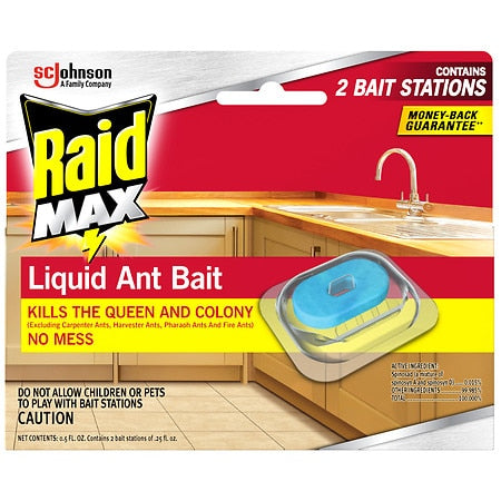 Raid max liquid ant bait