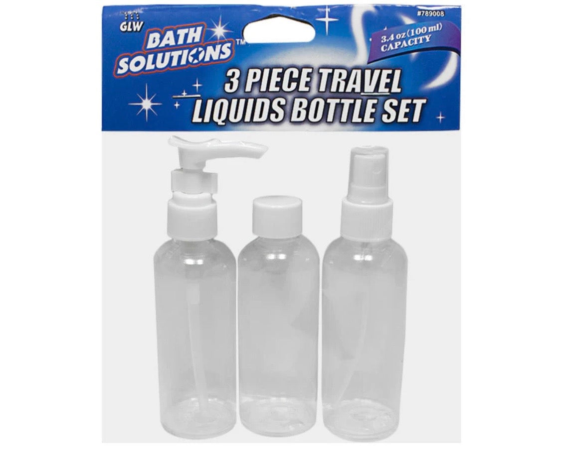 Travel bottle set 50ML