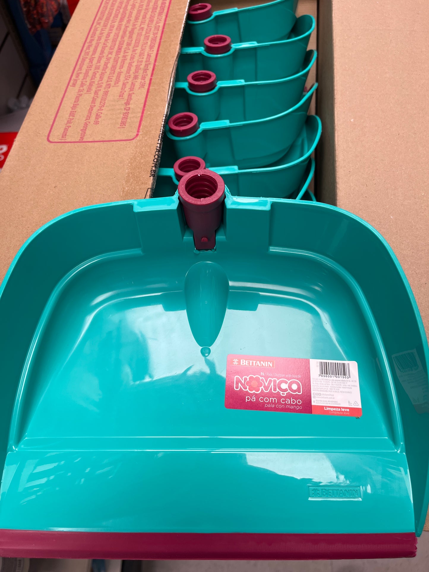 DUSTPAN-FOLDING LONG HANDLE