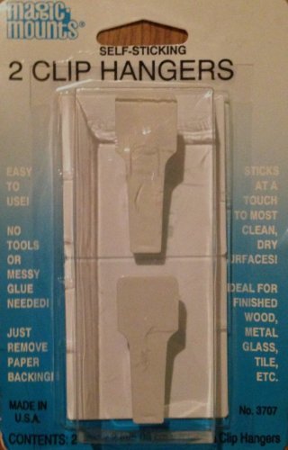 Magic Mount Clip Hangers 2pc