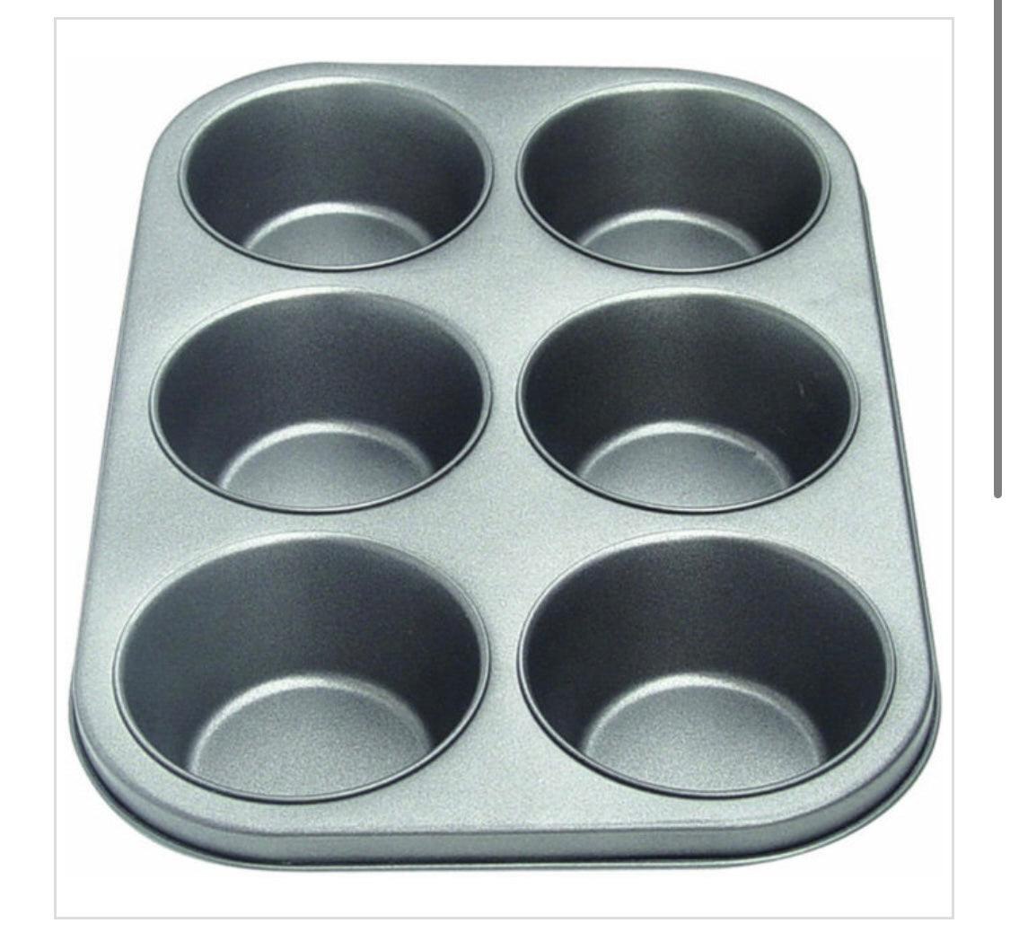6 Cup Full Size Muffin pan