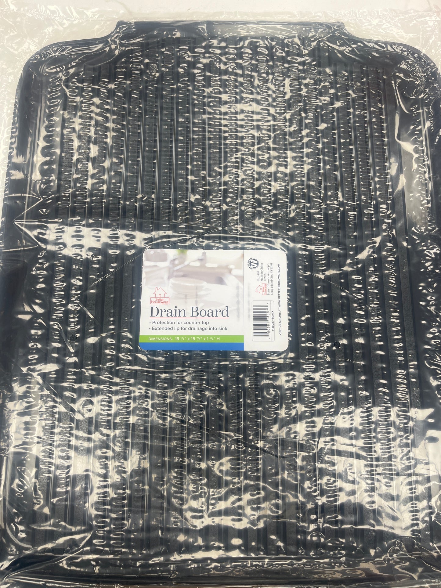 19"x15" Drain Board Black