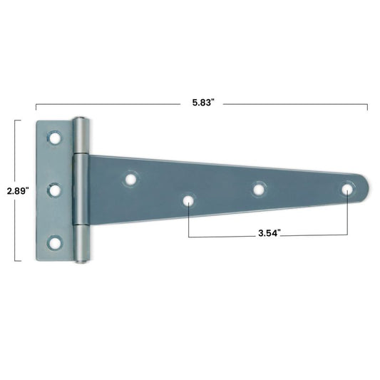 T hinge 1 pair 5”
