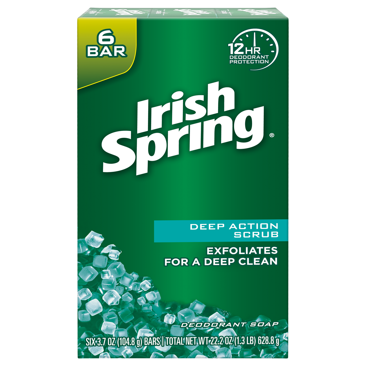 Irish Spring Soap Deep Acti 6B