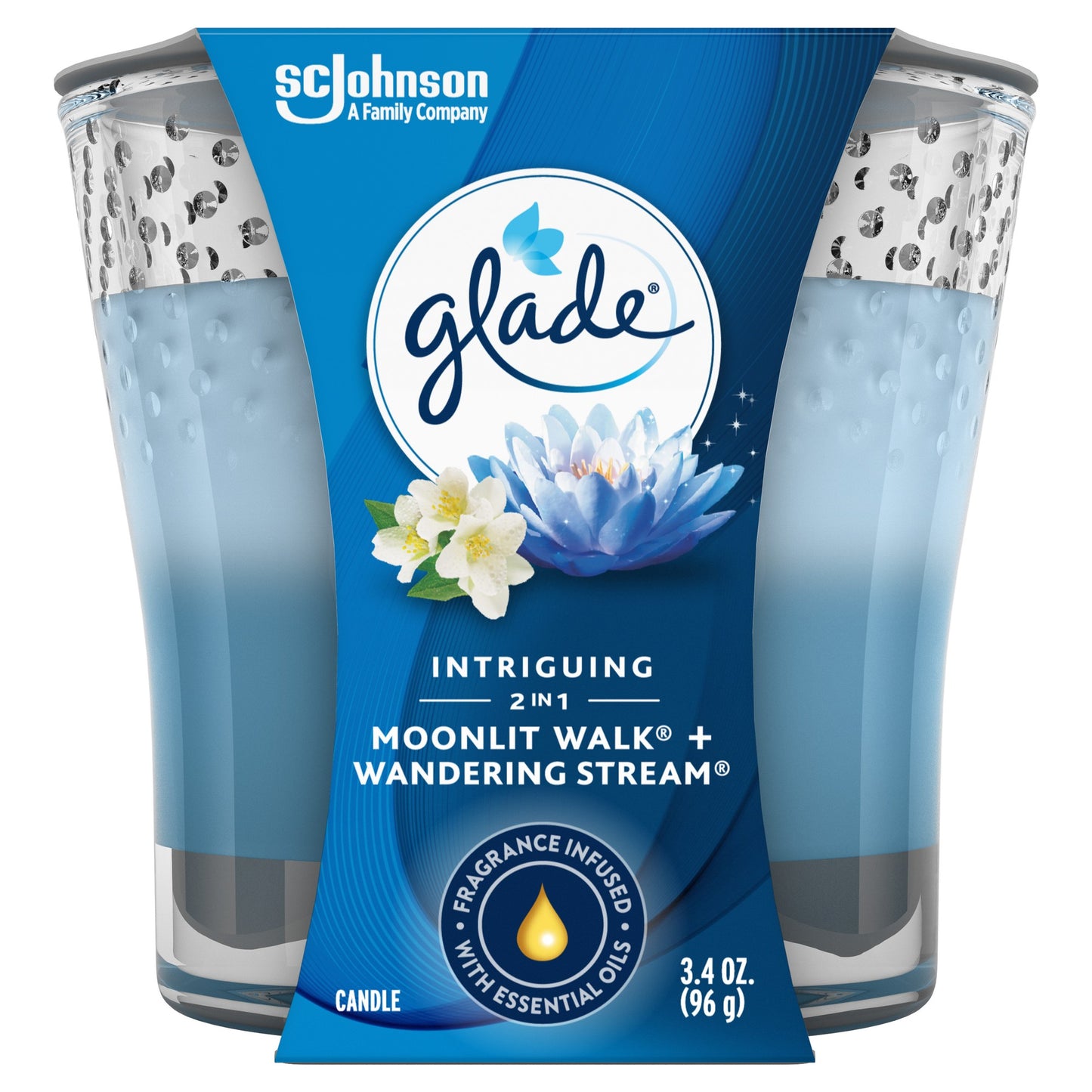Glade scented candle, moonlight