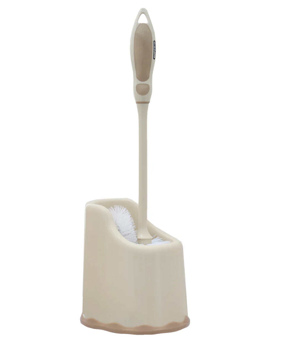 Toilet Brush + Caddy Beige