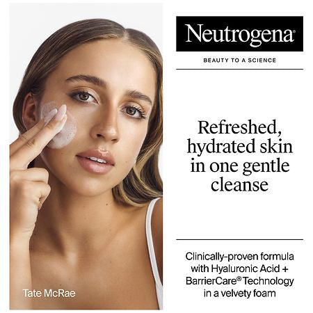 Neutrogena Hydro Boost Hydrating Gel Face Wash, Normal to Dry Skin, 12.0 fl oz
