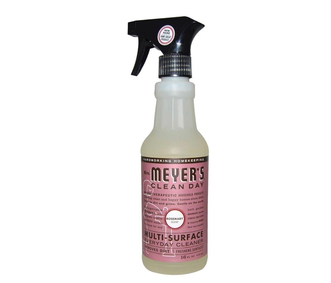 Mrs. Myers multi surface cleaner, rosemary sent 