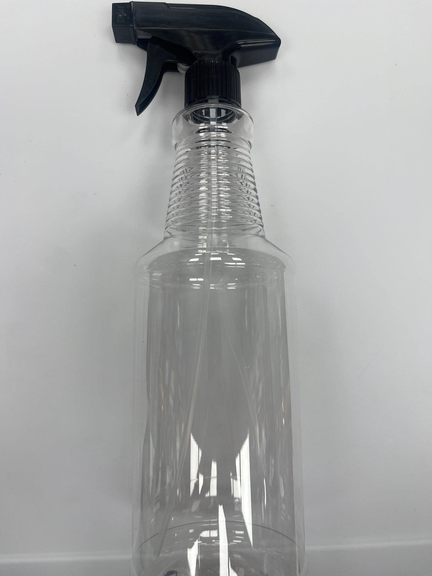 Spray bottle clear