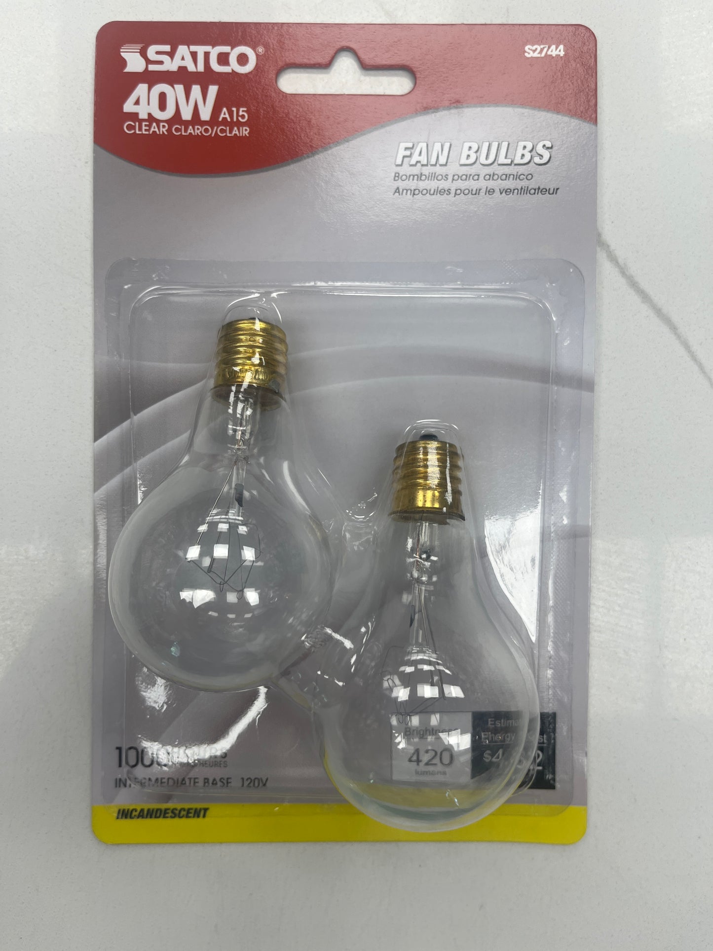 Fan bulb 40W A15