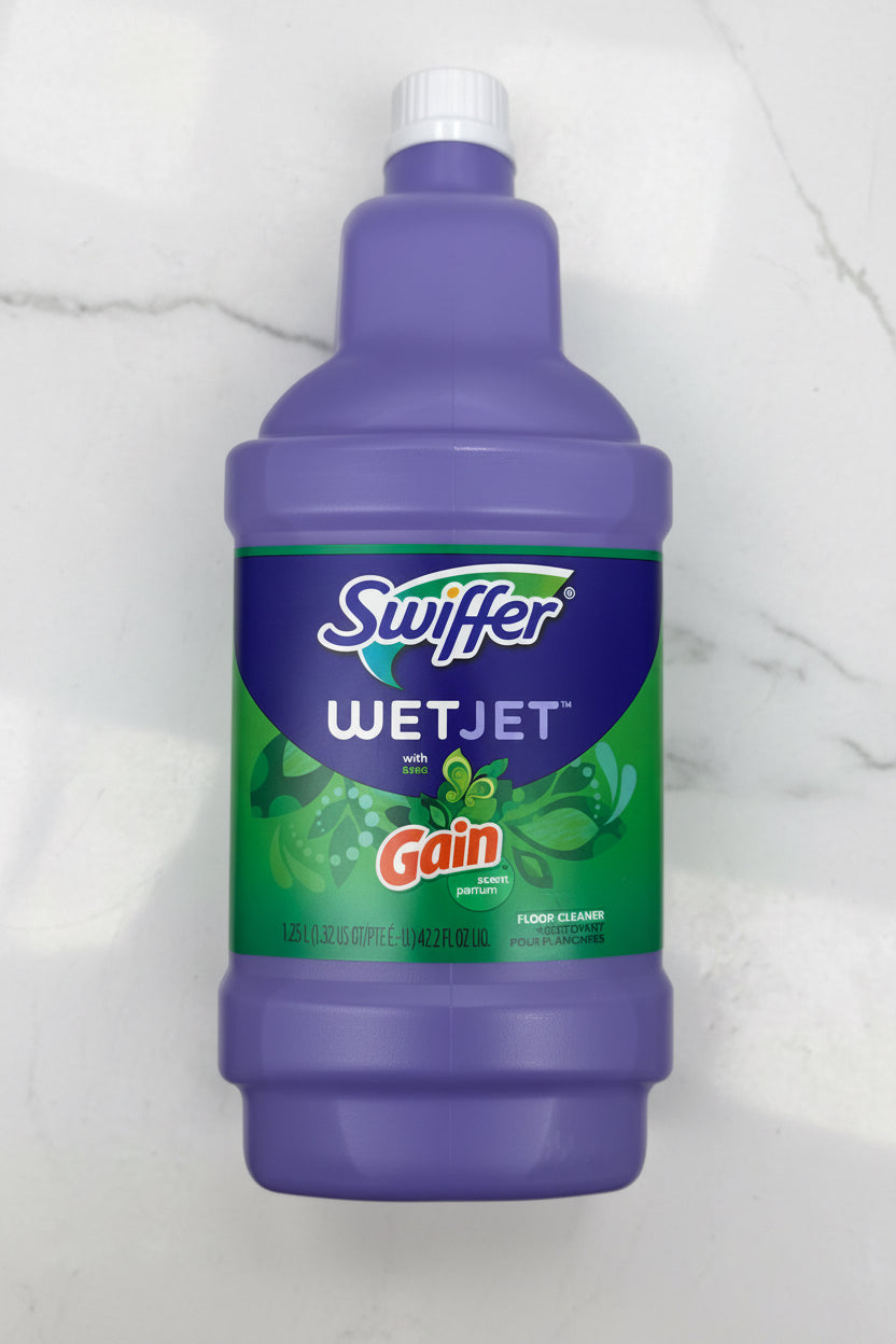 Swiffer wet jet plus gain liquid