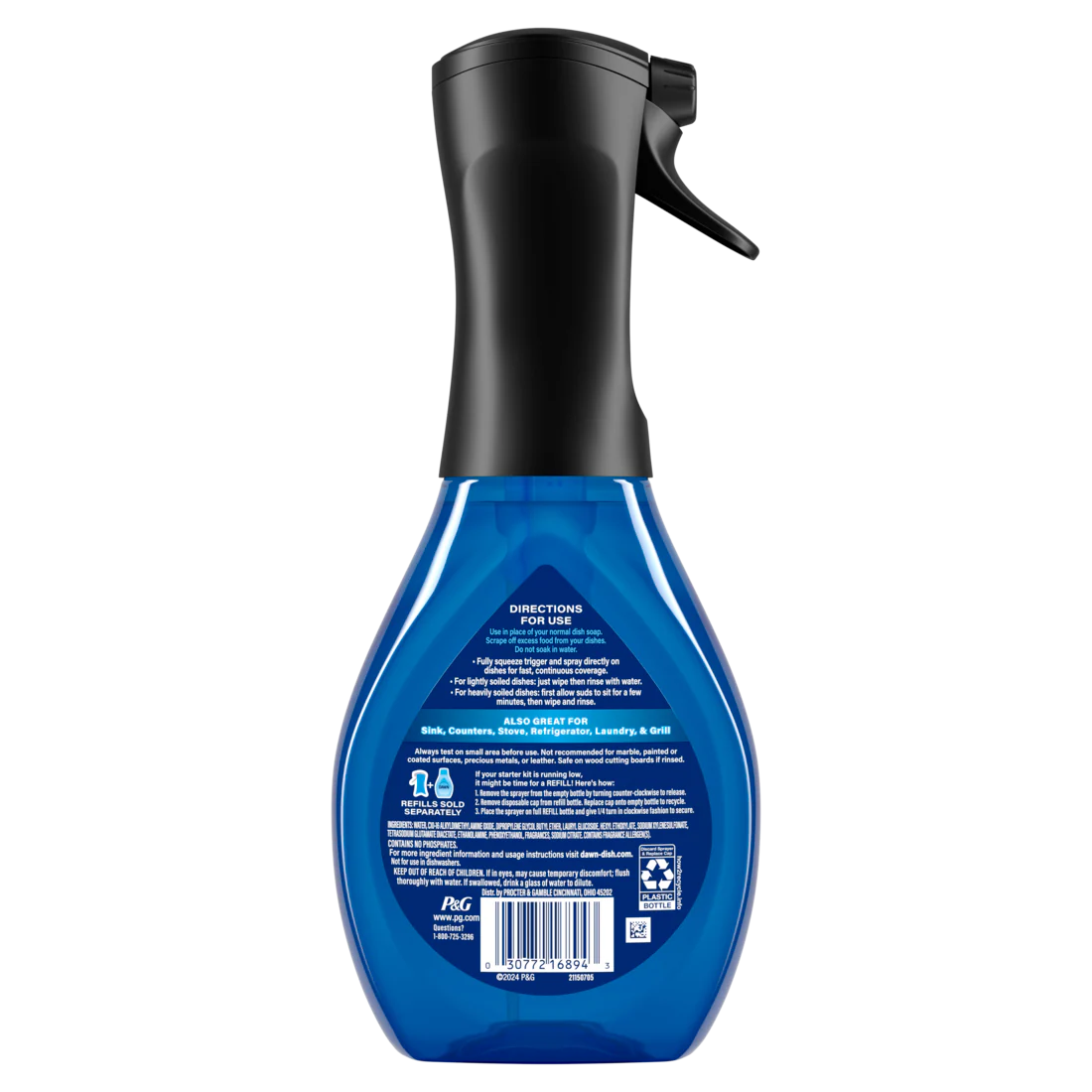 Dawn Powerwash Heavy Duty Dish Spray All-Purpose Cleaner and Degreaser Spray Bottle - 16oz