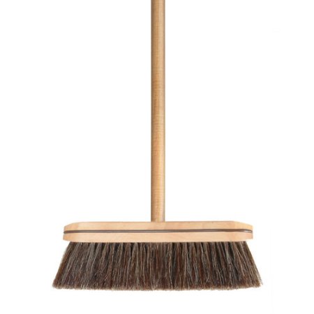 Wooden Broom Horse Hair