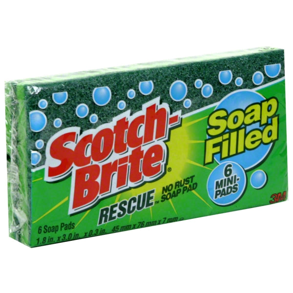 Scotch Bbrite S&F h/d 6 pk