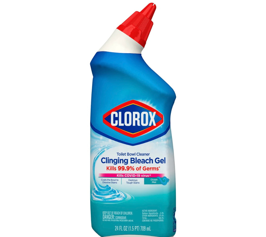 CLOROX toilet bowl cleaner Gel