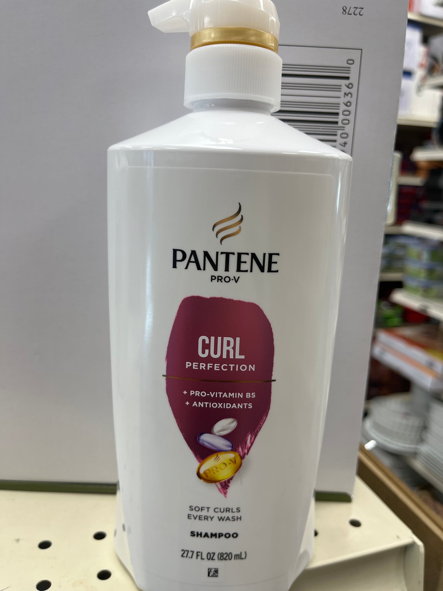 Panting curl shampoo