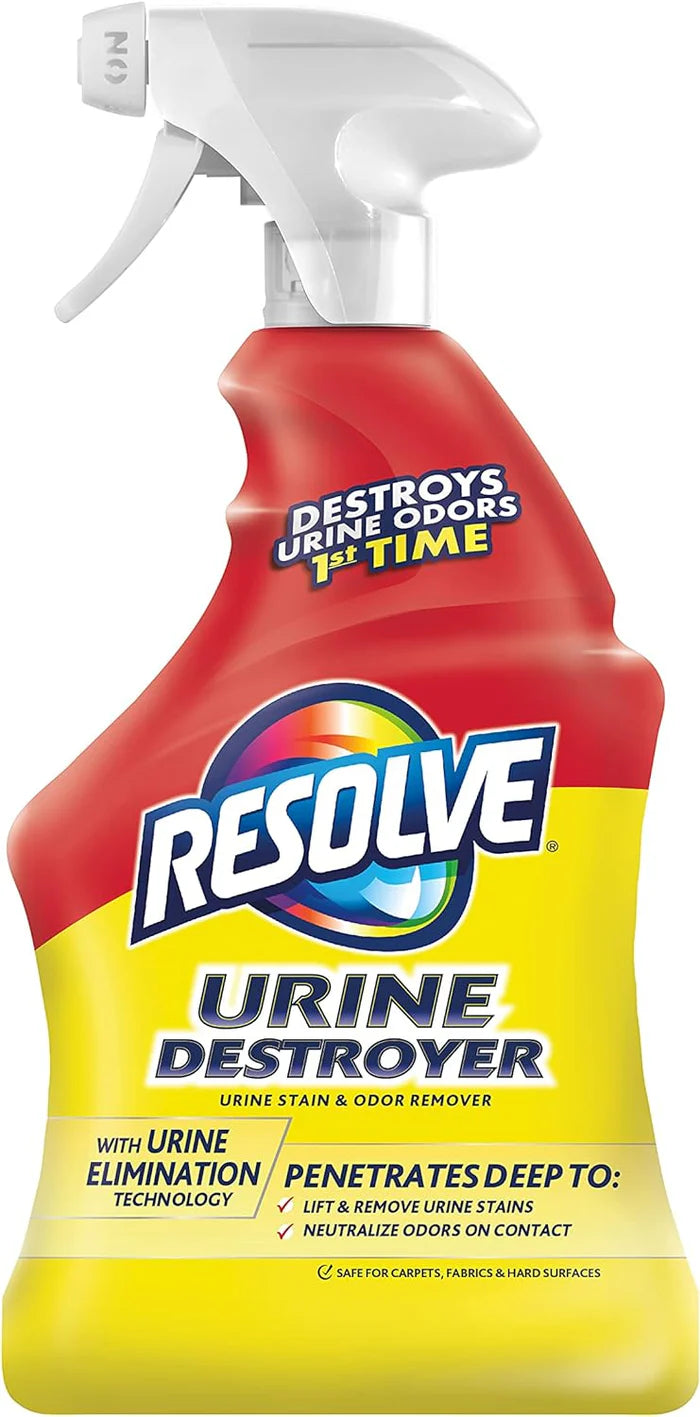 RESOLVE Urine Destroyer Stain & Odor Remover - 32oz