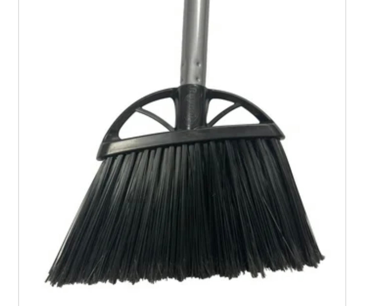 ANGLE BROOM 13″ POLY- BLACK BRISTLES – ” SIMPLE SPACES”