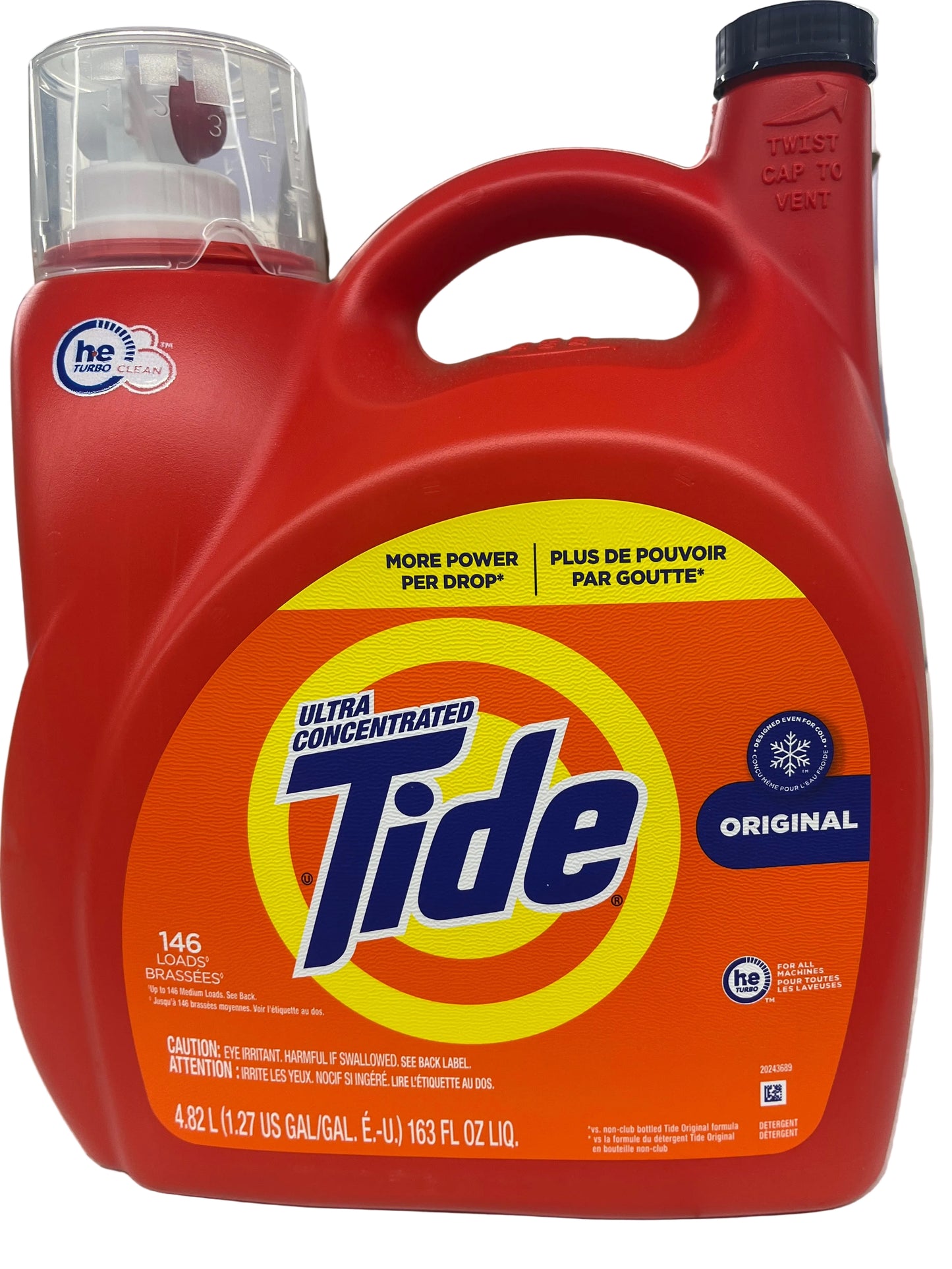 Tide liquid HE original 146 Loads