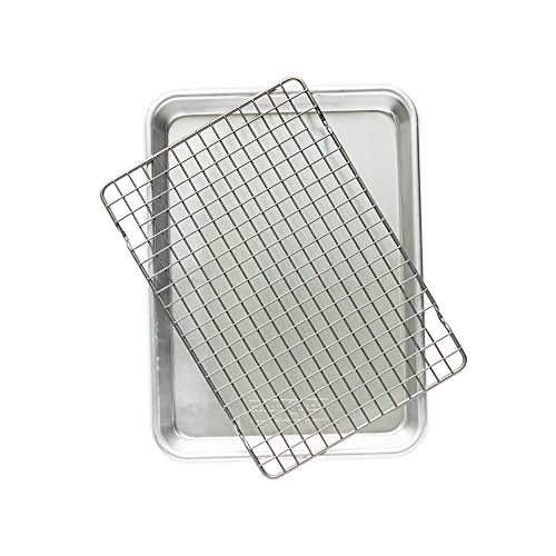 Quarter sheet pan plus cooling rack