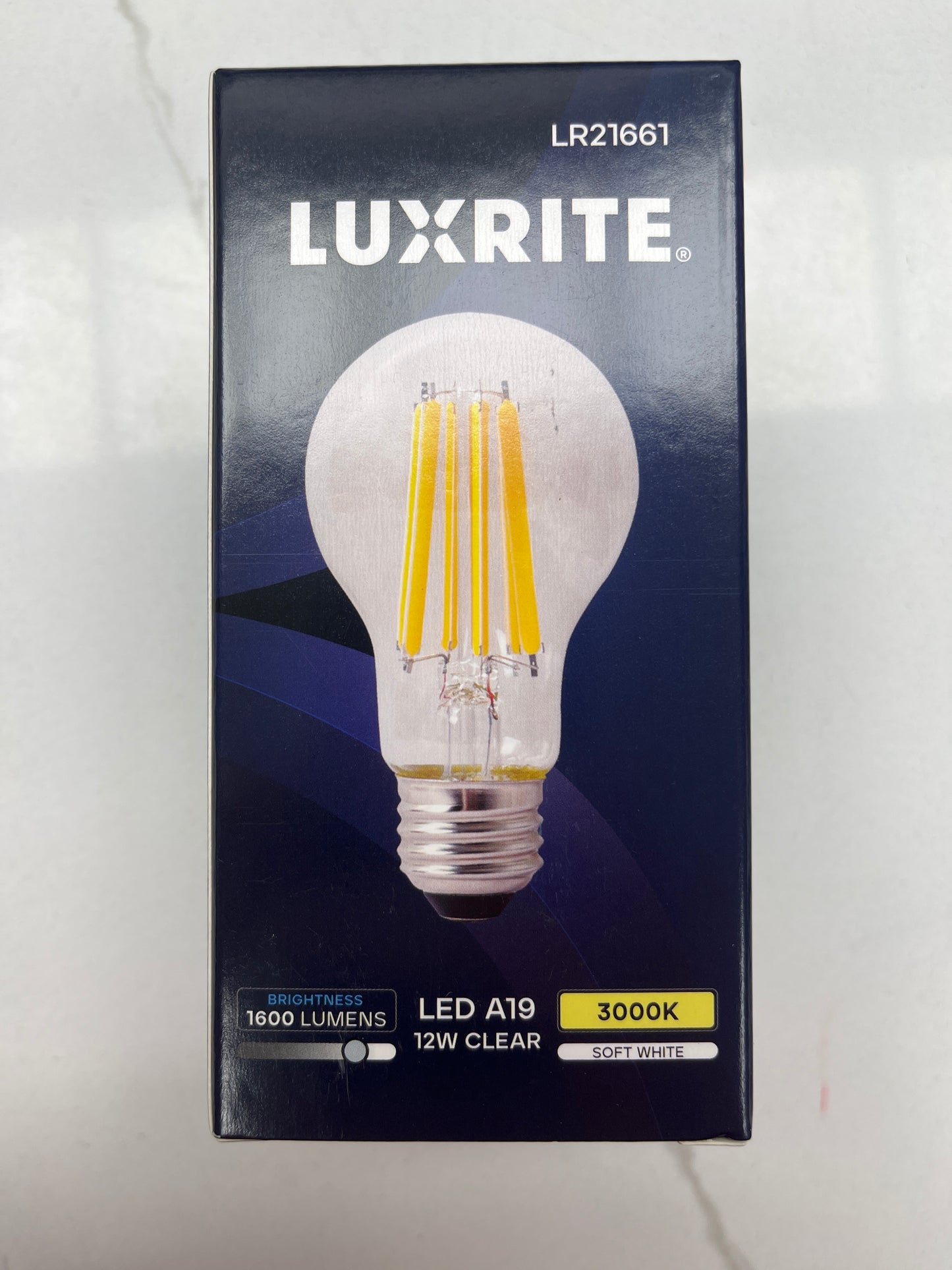 A19 Clear LED 3000K