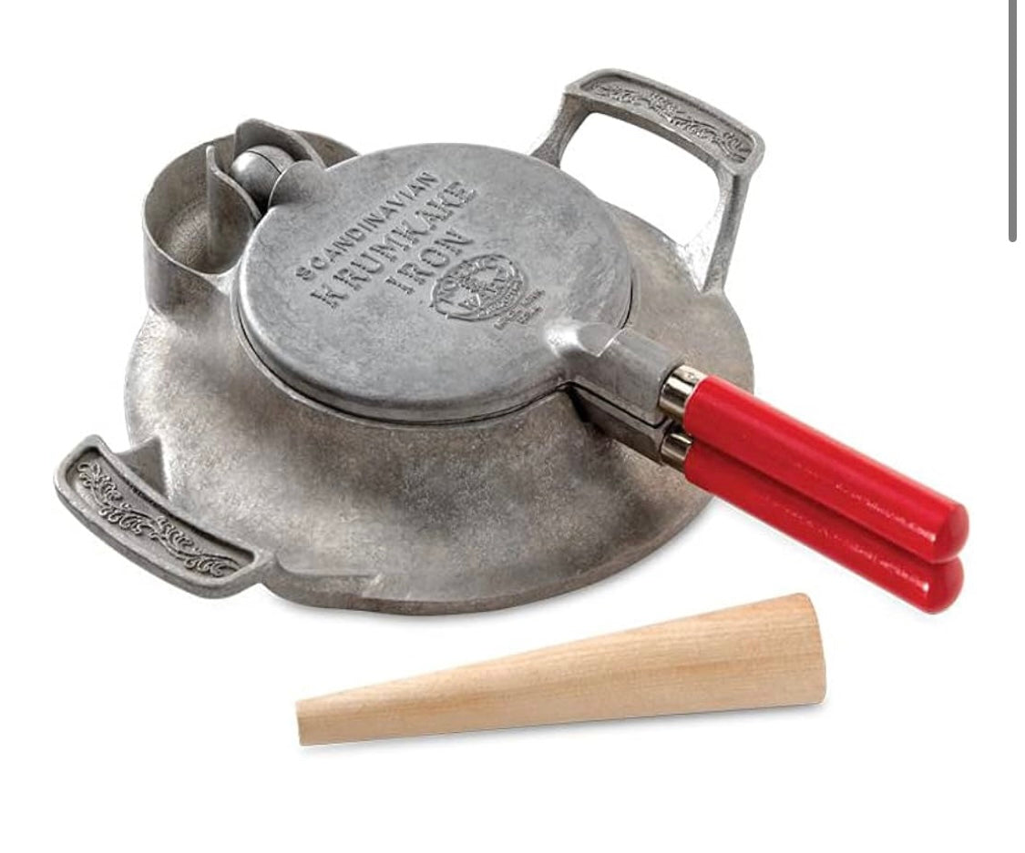Nordic ware KRUMKAKE Iron and Pizzelle Press 