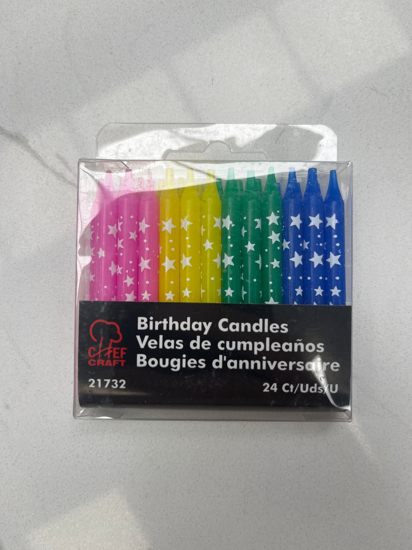 Star Birthday Candles