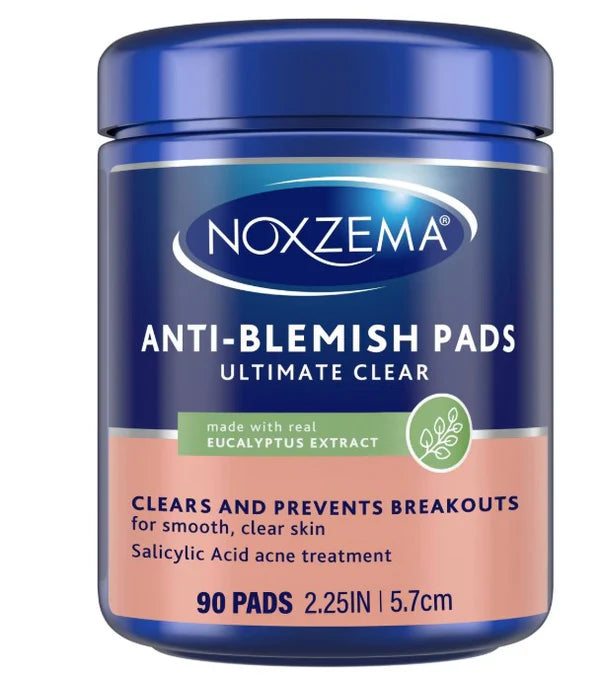 Noxzema Ultimate Clear Anti Blemish Pads - 90ct