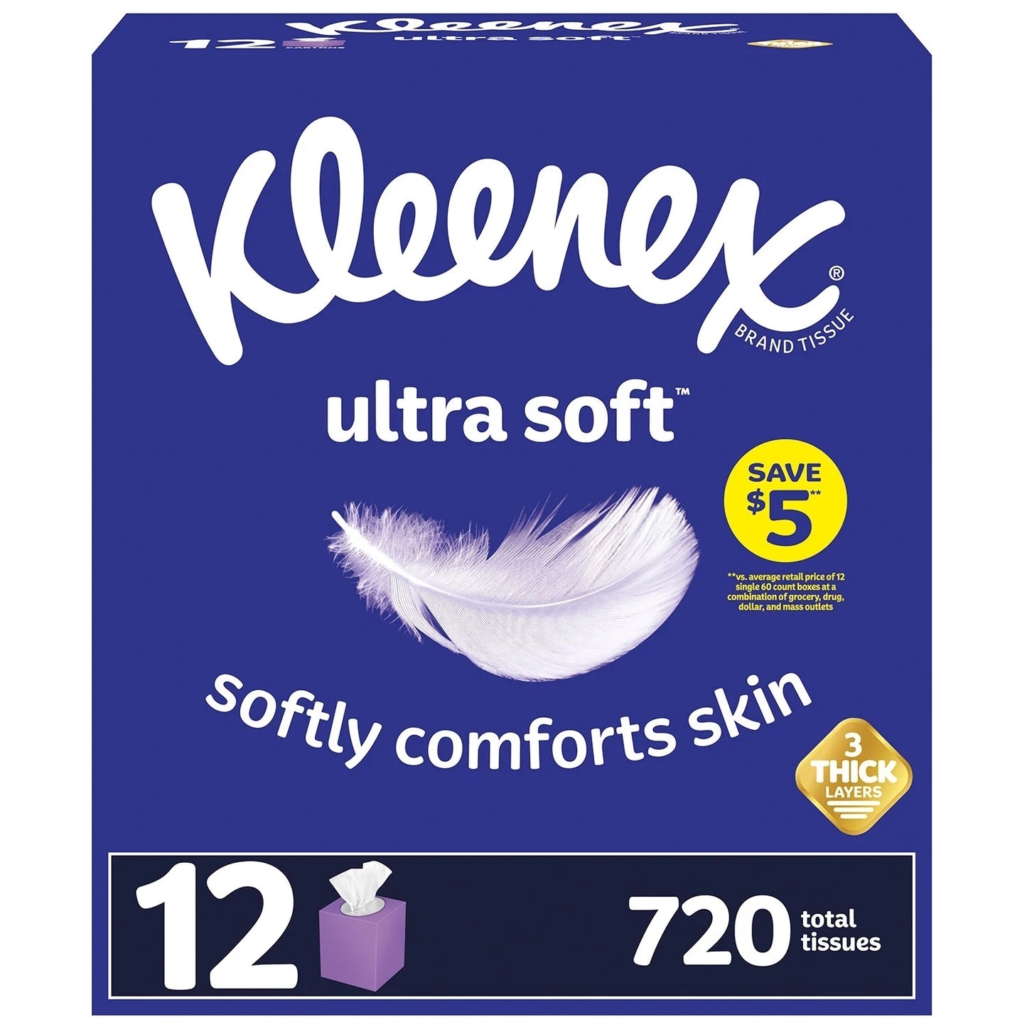 Kleenex boutique tissue 12pk