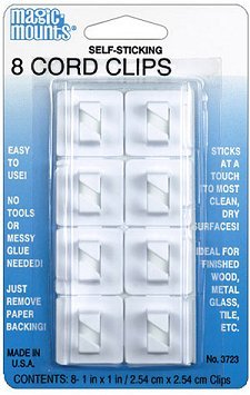 Magic Mounts Cord Clips 8pc